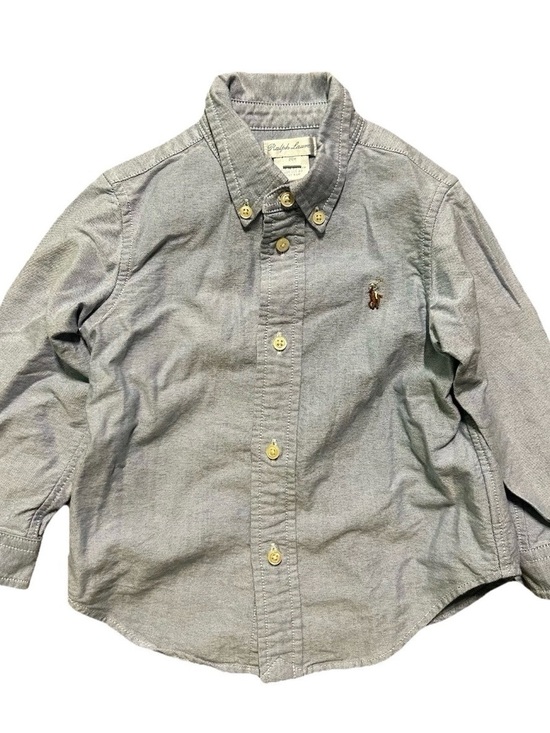 Ralph Lauren Other - Toddler Boy Ralph Lauren Light Blue Button Down Shirt Size 24 Months